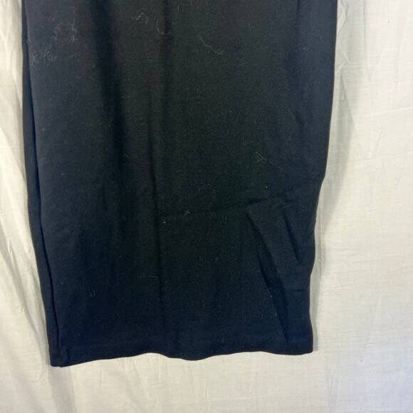 Zara Women's Basic Collection Little Black Dress LBD Small Off the Shoulder - Picture 3 of 6